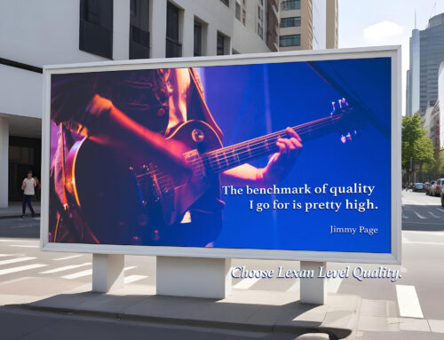 Why Lexan is Better Than Plexiglass for Outdoor Sign Faces
